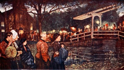 Religious Procession I, 1904 by Nico Jungman